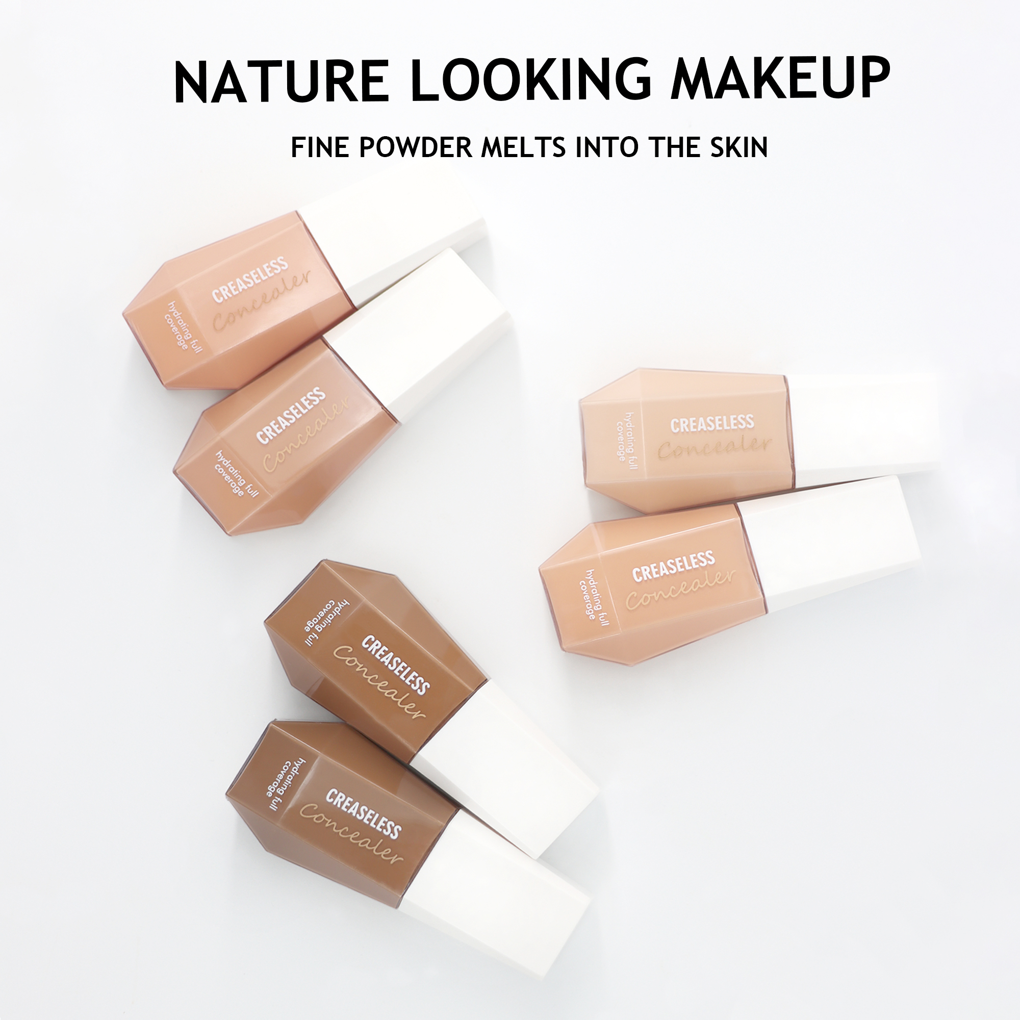 6-color Concealer Waterproof Sweat-Proof Long-Lasting Concealer ...