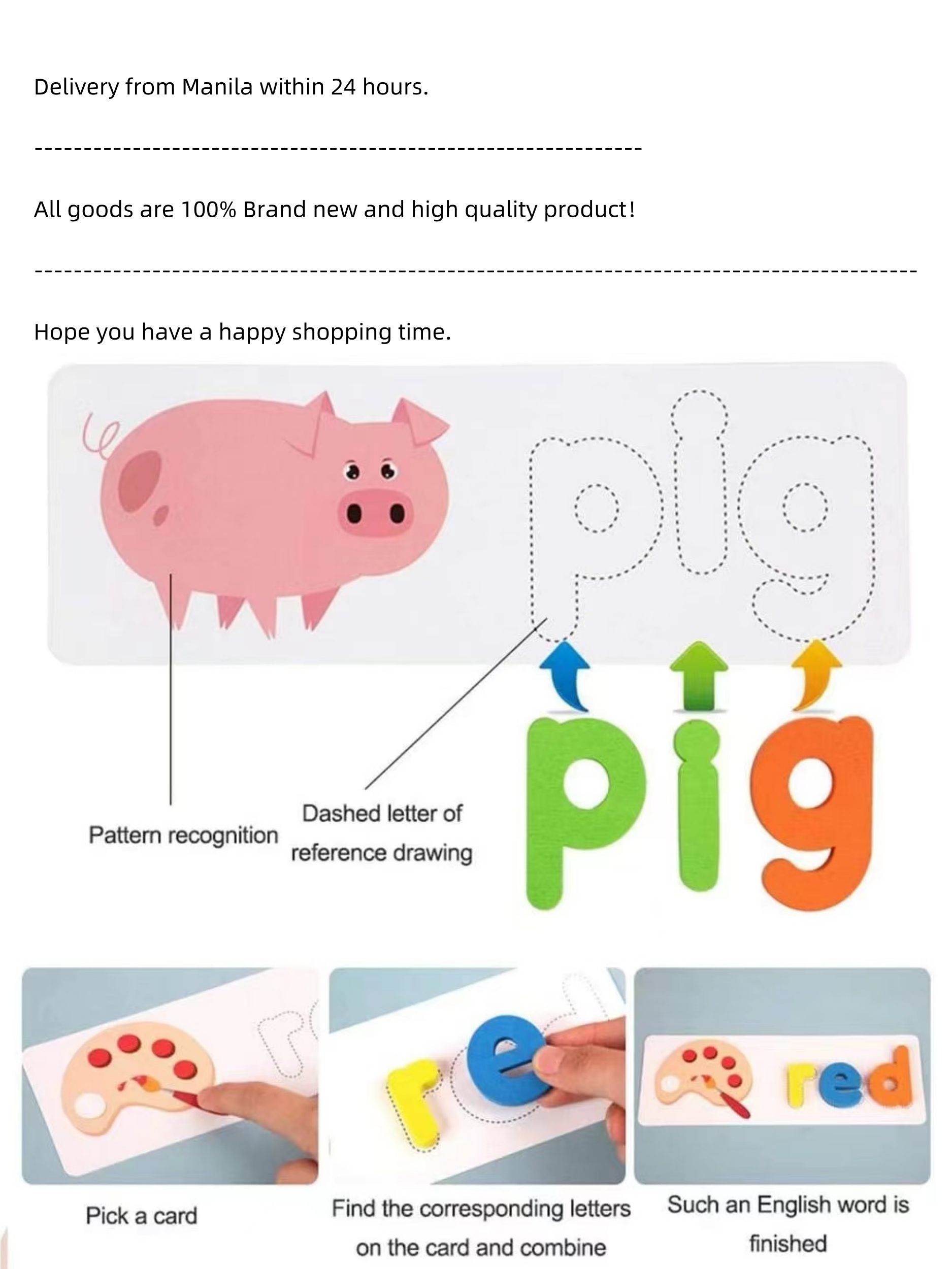 10 IN 1 Montessori Educational Toys Wooden Puzzles Board Early Learning ...