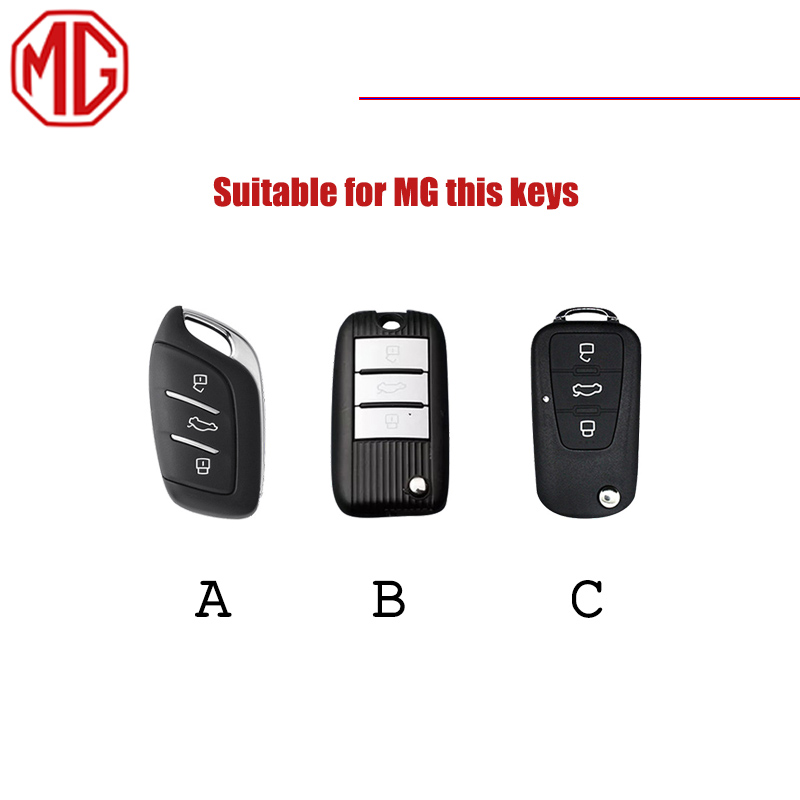 Genuine Leather Key Cover For MG ZS /MG VS /MG HS /MG ZS EV /MG4 EV/MG ...