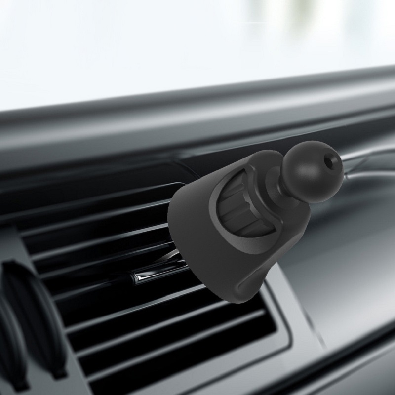 Untoom 17mm Ball Head Phone Mount Metal Hook Clip Base for Car Air