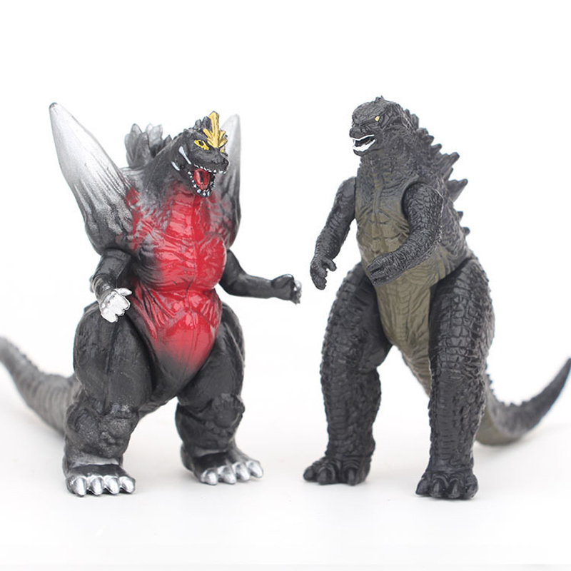 6Pcs/Set 8cm Movie Godzilla: King of Monsters Figure Godzilla Crimson ...