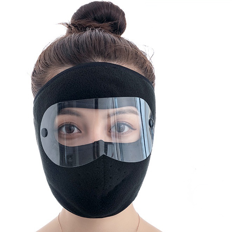 Winter Windproof Headgear Men's Hat Full Face Protection Cold ...