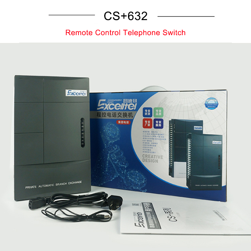 Excelltel CS632 24 PABX 32ch PBX intercom system of telephone With ...