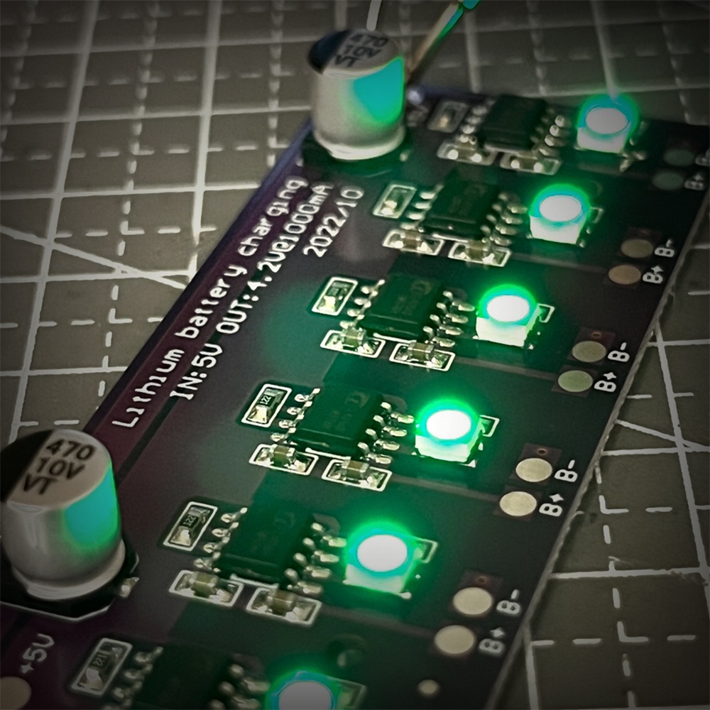 DC 5V 1A Lithium Battery Charging Module PCB Circuit Board Charger ...