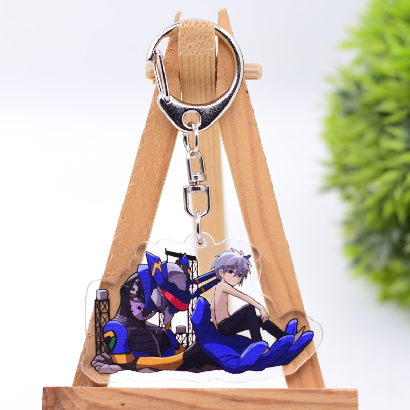 EVA Keychain Anime Acrylic Keyring Cute Cartoon Accessory 10 Styles ...