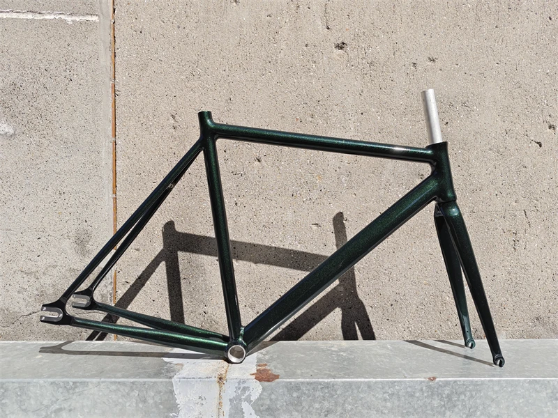 LEVEL UP&TSUNAMI GB004 Fixed Gear Frameset 700c Aluminum Frame and Fork ...