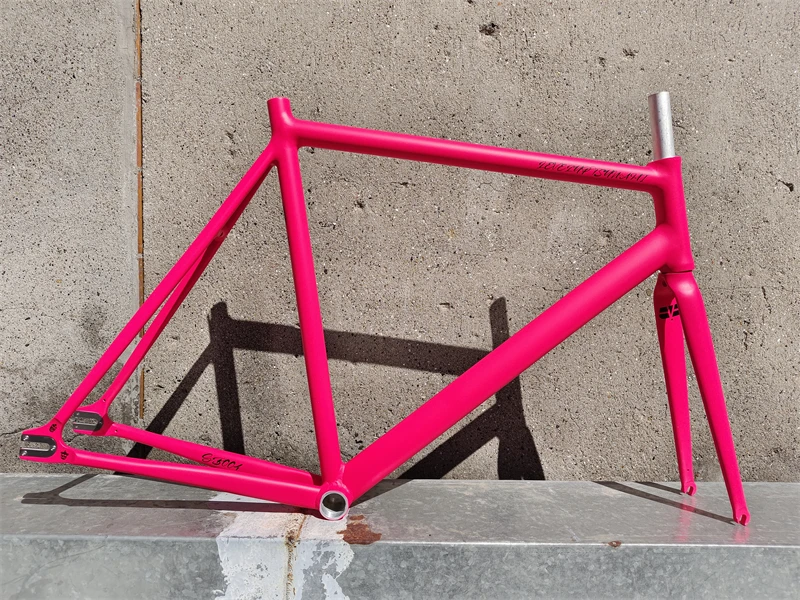 LEVEL UP&TSUNAMI GB004 Fixed Gear Frameset 700c Aluminum Frame and Fork ...