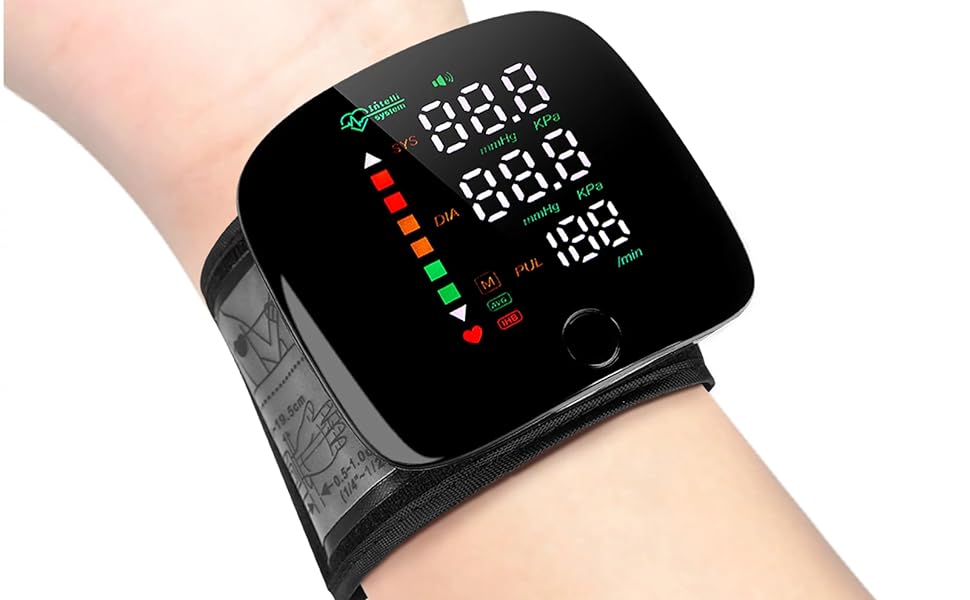 【Local】Blood Pressure Digital Monitor LED Display automatic blood ...