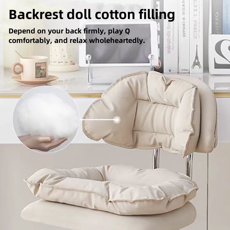 Polnsatar Simple Home Computer Chair Back Soft Bag Book Table Chair ...
