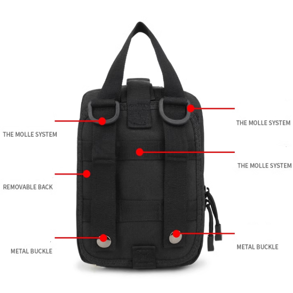 Tactical Molle Medical Edc Tasak Emt Sürgősségi Kötszer Torony Olló