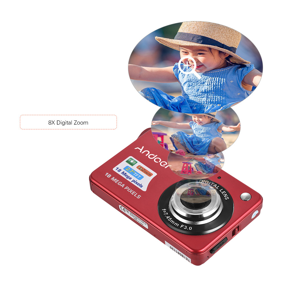 [Local delivery] Andoer 18M 720P HD Digital Camera Video Camcorder with ...