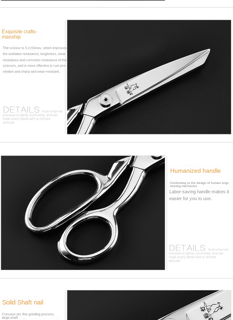 gunting pang tela scissor for sewing fabric scissors Clothing Tailor ...