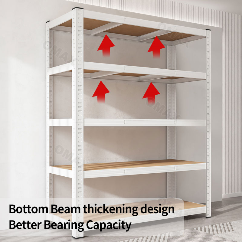 5 Layers Steel Rack Metal Rack Shelf Boltless Organizer Rack Heavy Duty ...