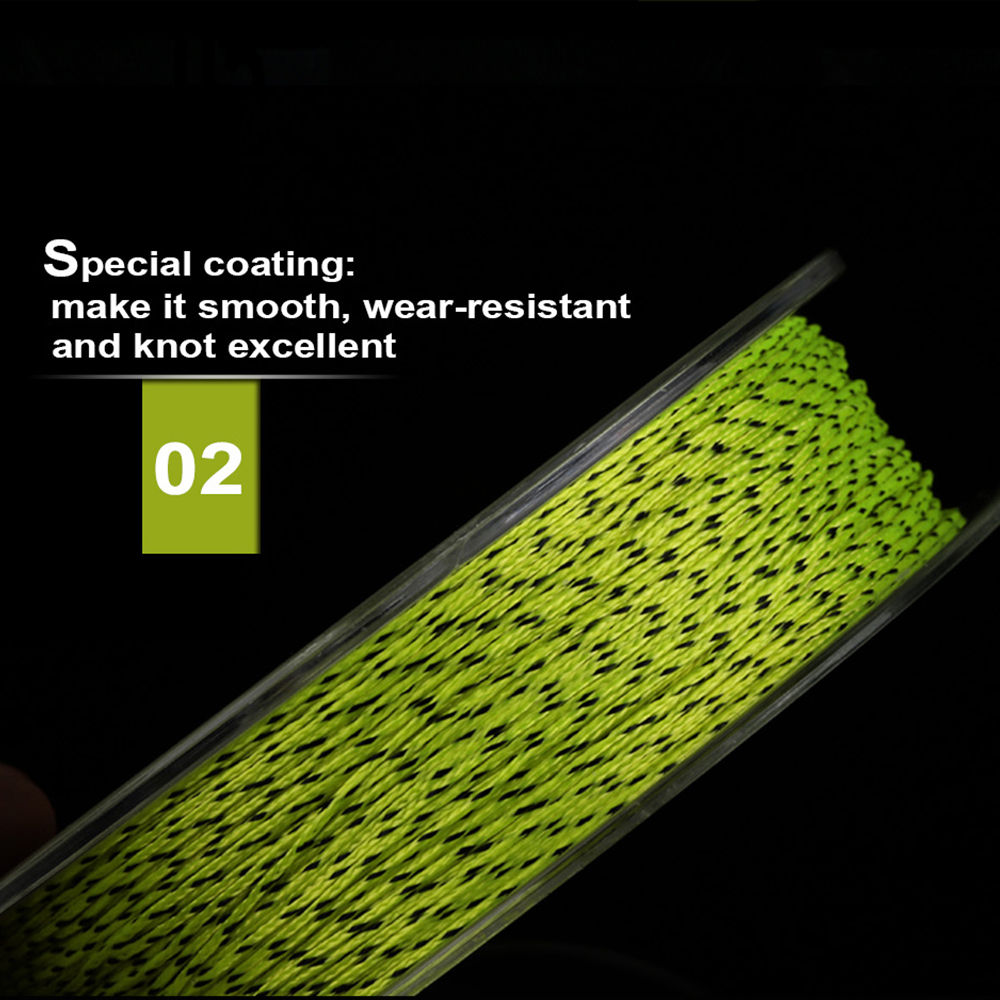 Goture 100M 8 Strands Fly Line Backing 20LB 30LB High Strength Low ...