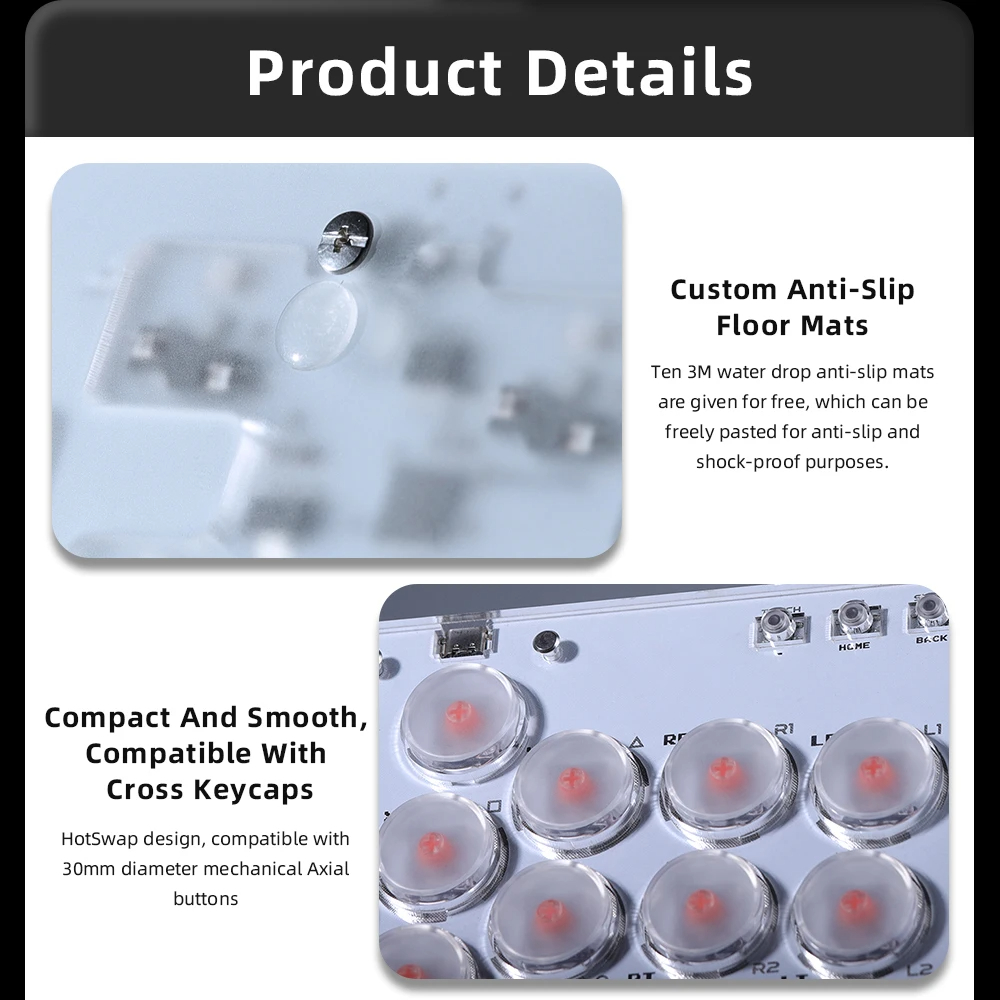 New Haute42 Arcade Joystick Hitbox Controller Arcade Fighting Game ...