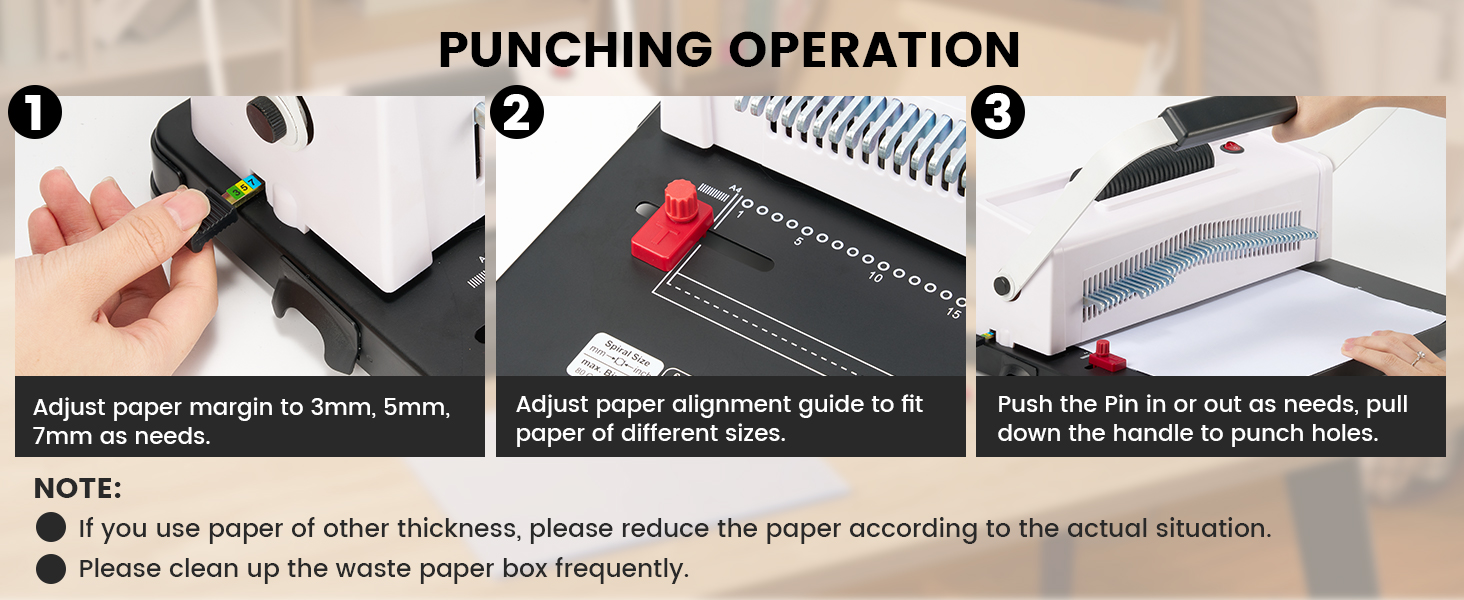 [Local Stock] Binding Machine Coil Spiral Binder, Manual 20 Hole ...