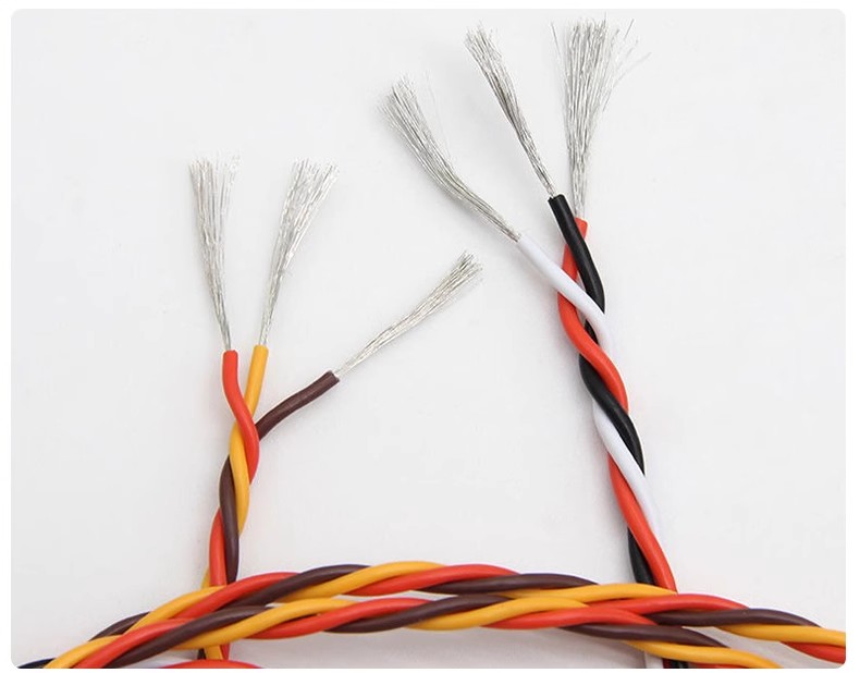 OliYin 32 Feet 26AWG 26# Twist Servo Extension Cable Futaba Twisted Wire Lead for RC Airplane Accessories
