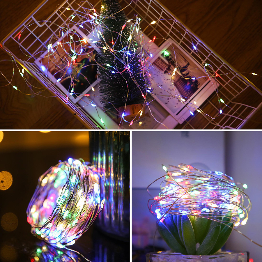 32M 300LEDS/7M 50LEDS Solar Lights LED Fairy String Lights Waterproof 8 ...