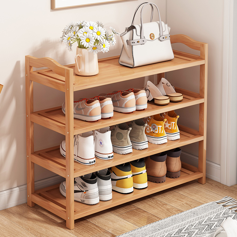 gooreestyle Shoe Rack Organizer Bamboo Storage Rack Save Space Shoes ...