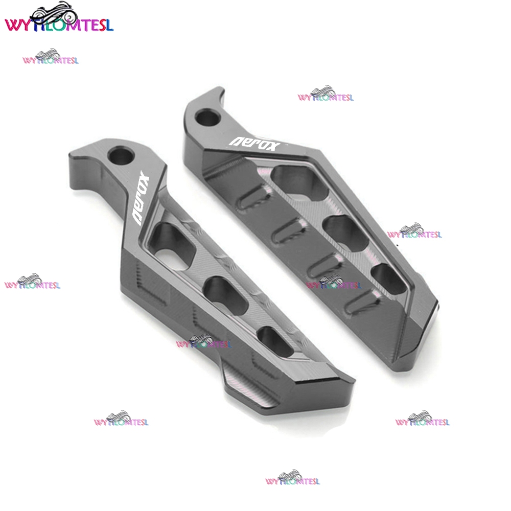 T4TUNE Black Footrest For Yamaha Aerox 50 – 1997-2012, Scooter Floorboard