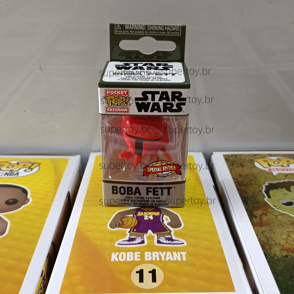 Funko Pop Chaveiro De Boneco Star Wars / Yoda / Mandalorian / Stormtrooper / Darth Vader - Faz a