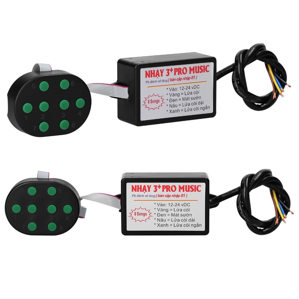 Universal Nhay 3 Pro Music Rapid 12v24v Horn Relay For Truck Car ...