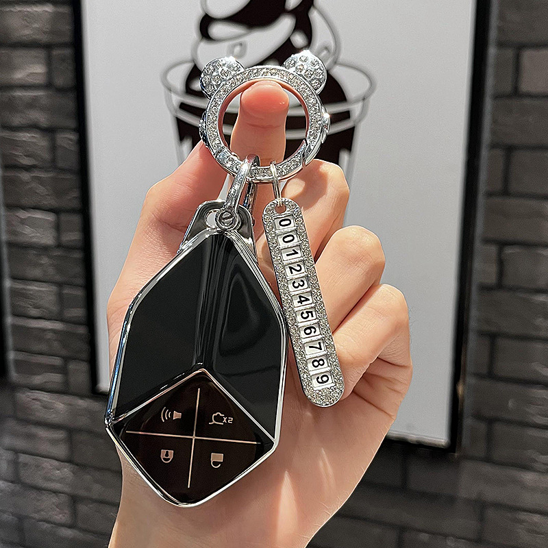 Changan DEEPAL S07/L07 Remote Car key cover keychain DEEPAL key holder ...