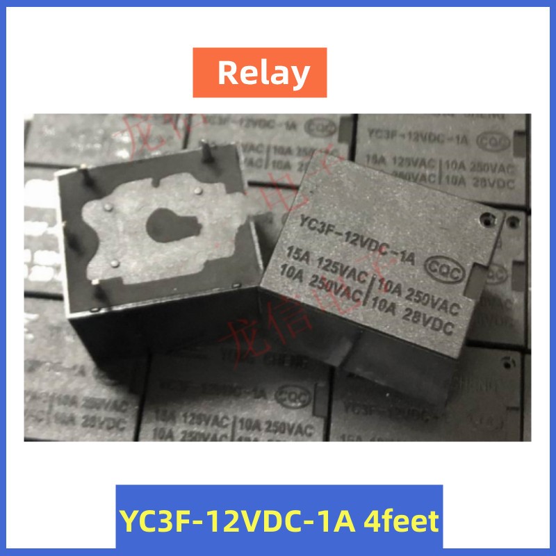 Relay YC3F-12VDC-1A 4-Pin Home Appliances Relay | Shopee Philippines