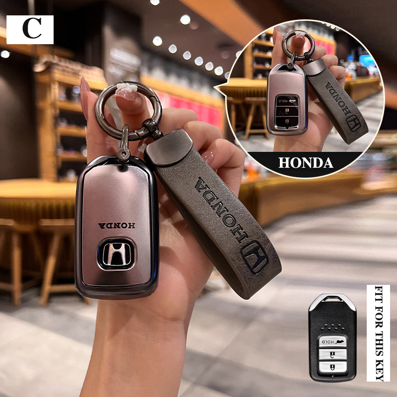 Honda Car 2/3/4 Buttons Remote Key Case For Honda Jazz 2013 2014/Accord ...