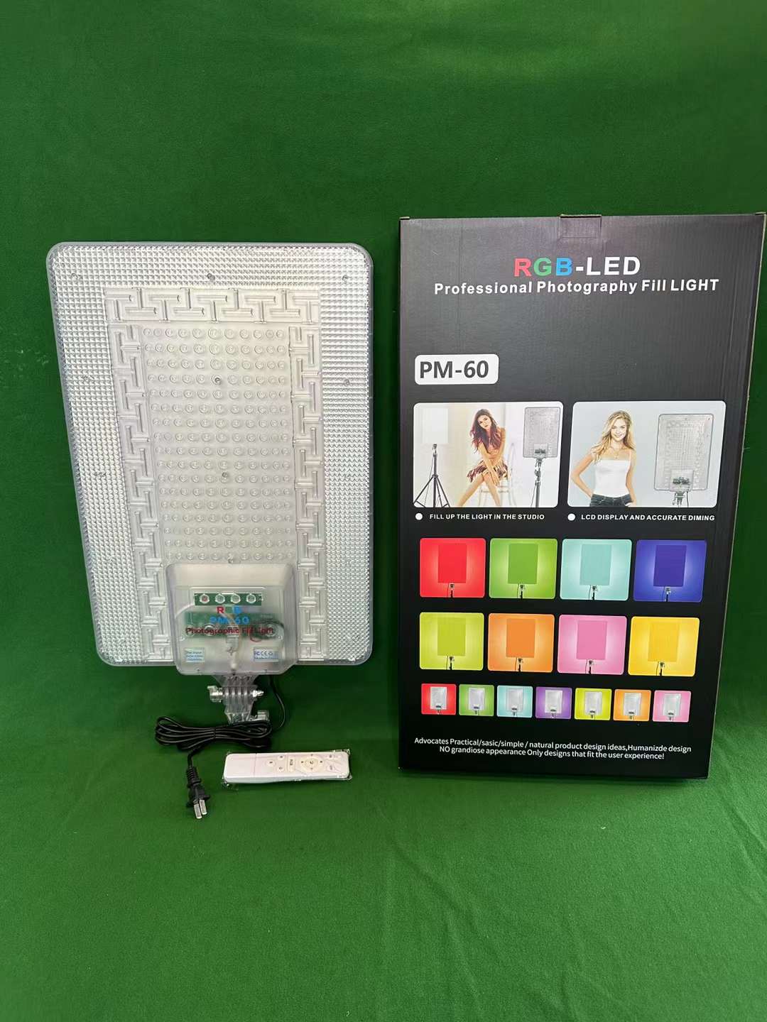 24/19 inch RGB Panel Lights Set Photo Studio Accessories Video ...