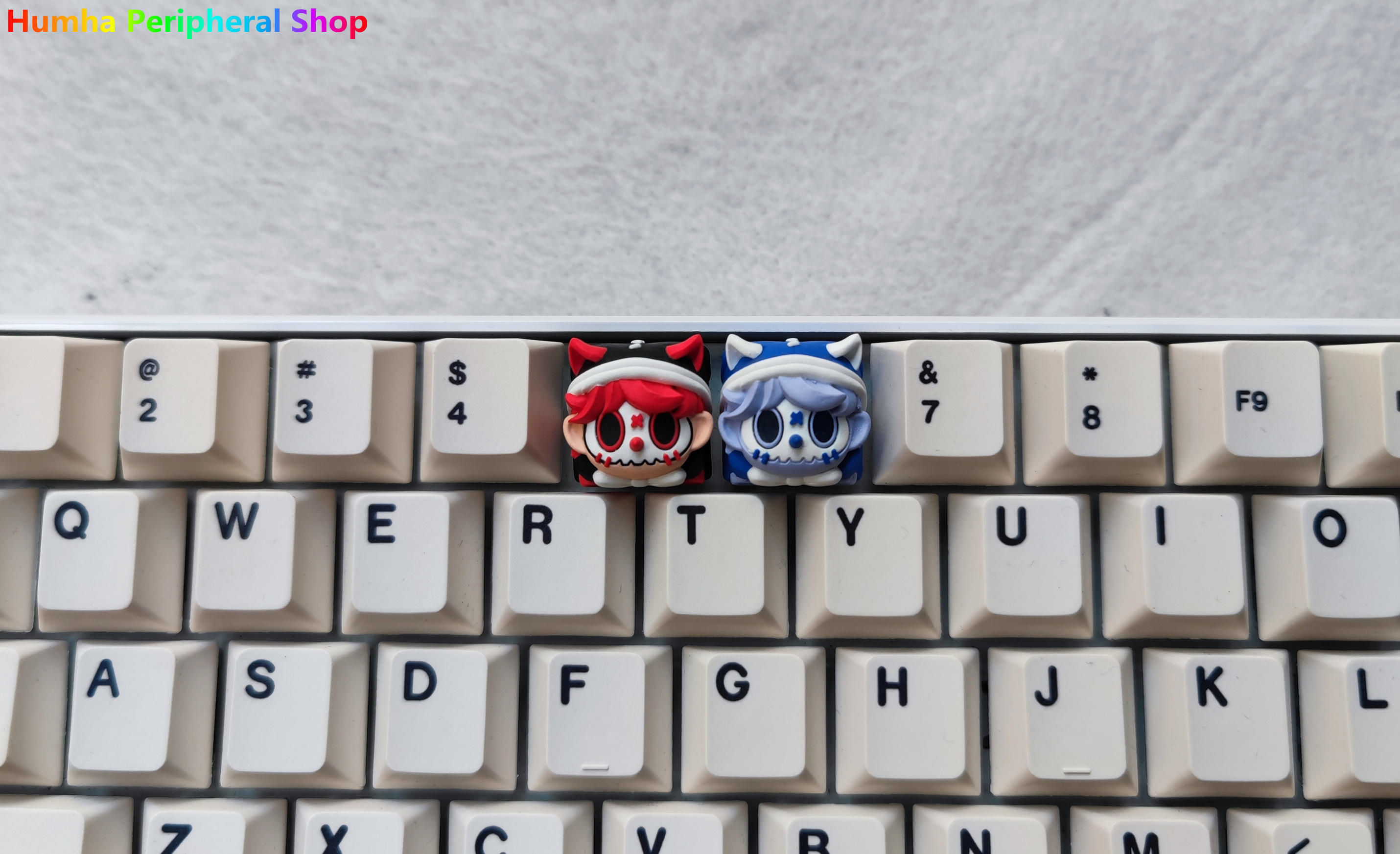 Humha artisan keycap Undead Mask keycap Hand made Resin keycap ...