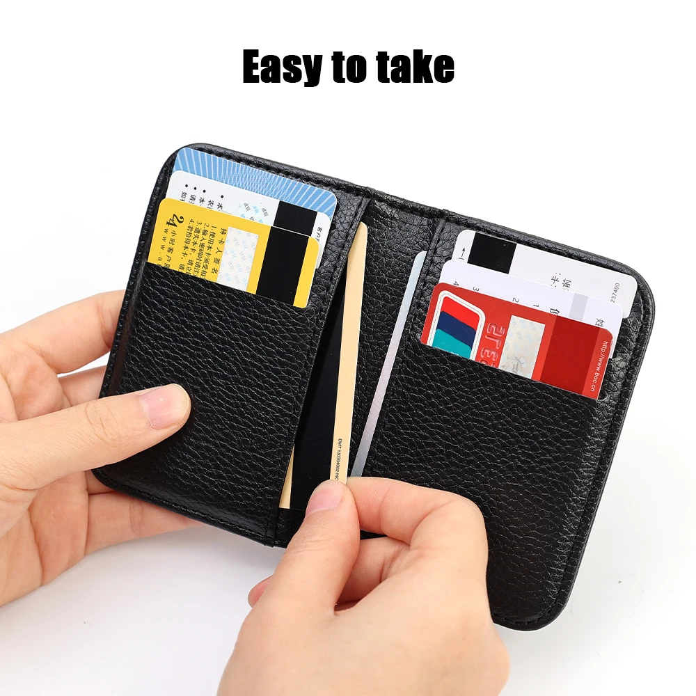 ColdFire Snake Eye Slim Wallet For Men – 8 Card Slots, RFID Blocking, Genuine Leather Bifold - View #4