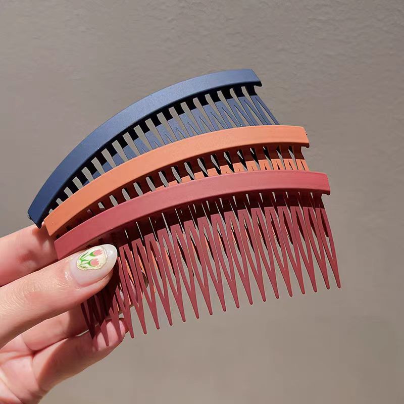 Korean hair clip frosted broken hair comb bangs comb hair accessories ...