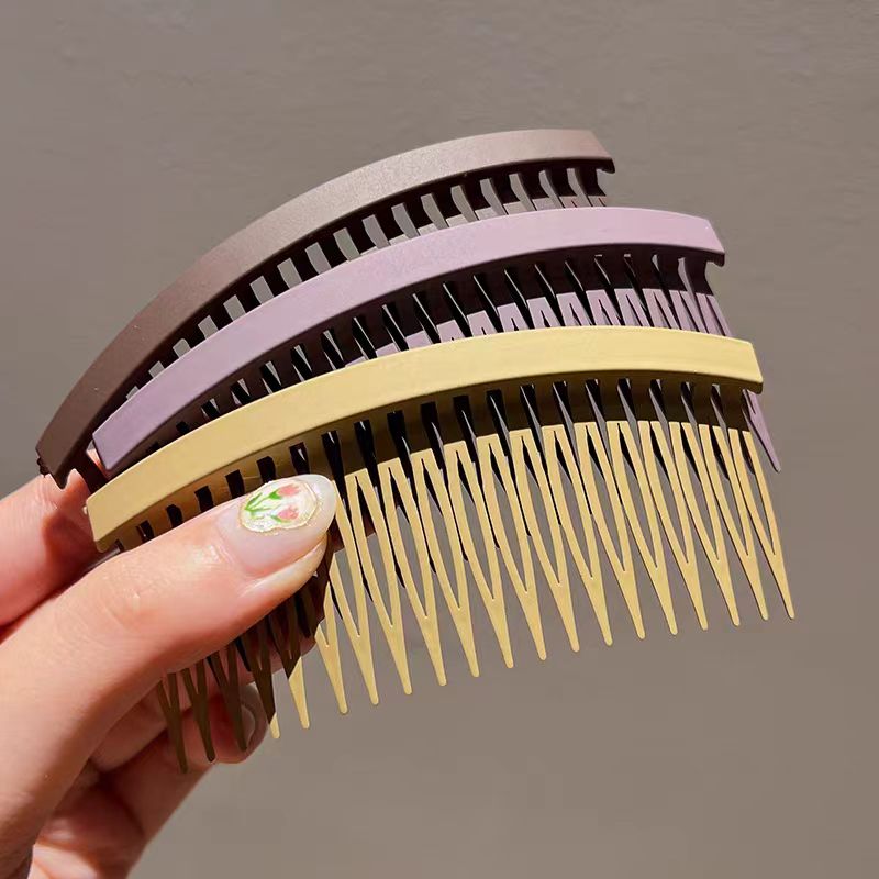 Korean hair clip frosted broken hair comb bangs comb hair accessories ...