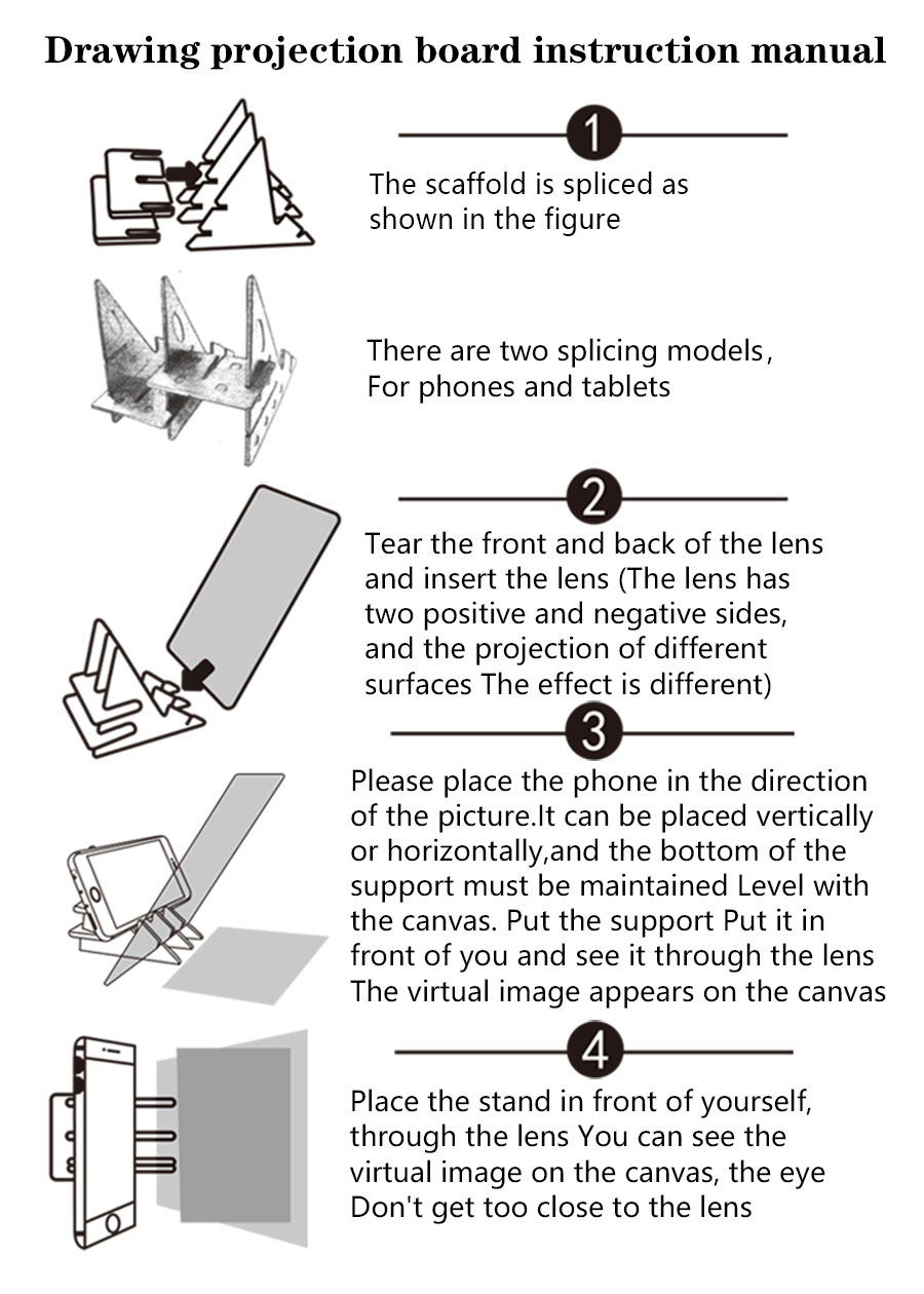 Drawing Projection Copying Drawing Board Learning Drawing Tools Copying ...
