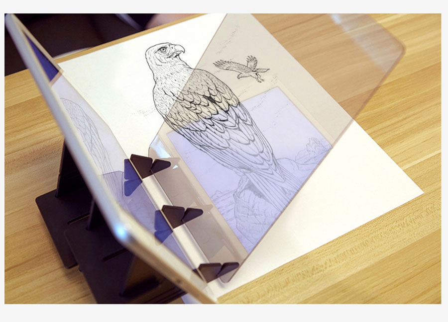 Drawing Projection Copying Drawing Board Learning Drawing Tools Copying ...