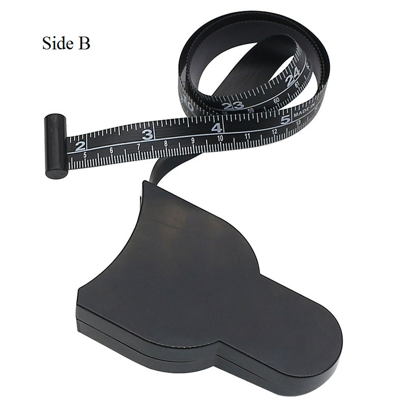 Black Y-tape Body Measuring Tape 152cm 60 inch Fitness Ruler Meter Soft ...