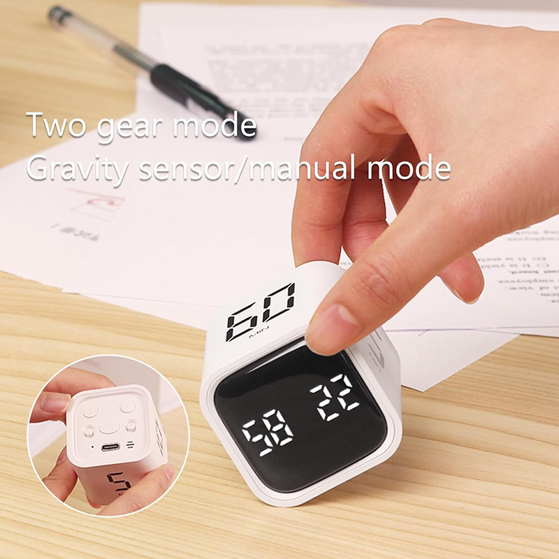 KIPRUN Cube Timer, Rotation Timer, 5/10/30/60 Minutes and Custom ...