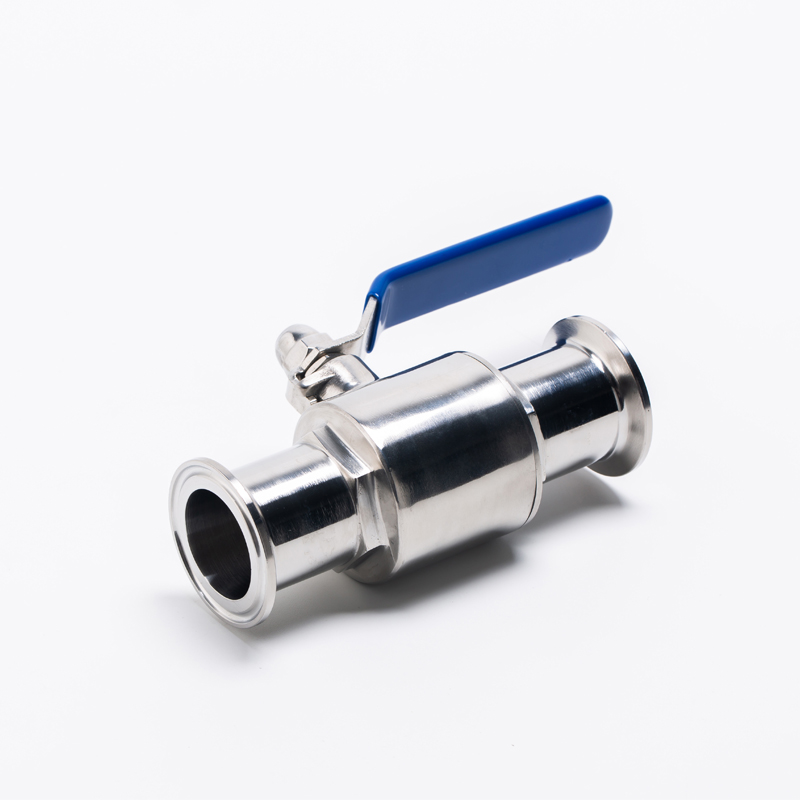 Valvola A Sfera In Acciaio Inox 304 Da 1" (25mm) Con Attacco Tri-Clamp Da 1.5" - Per Tubazioni Industriali