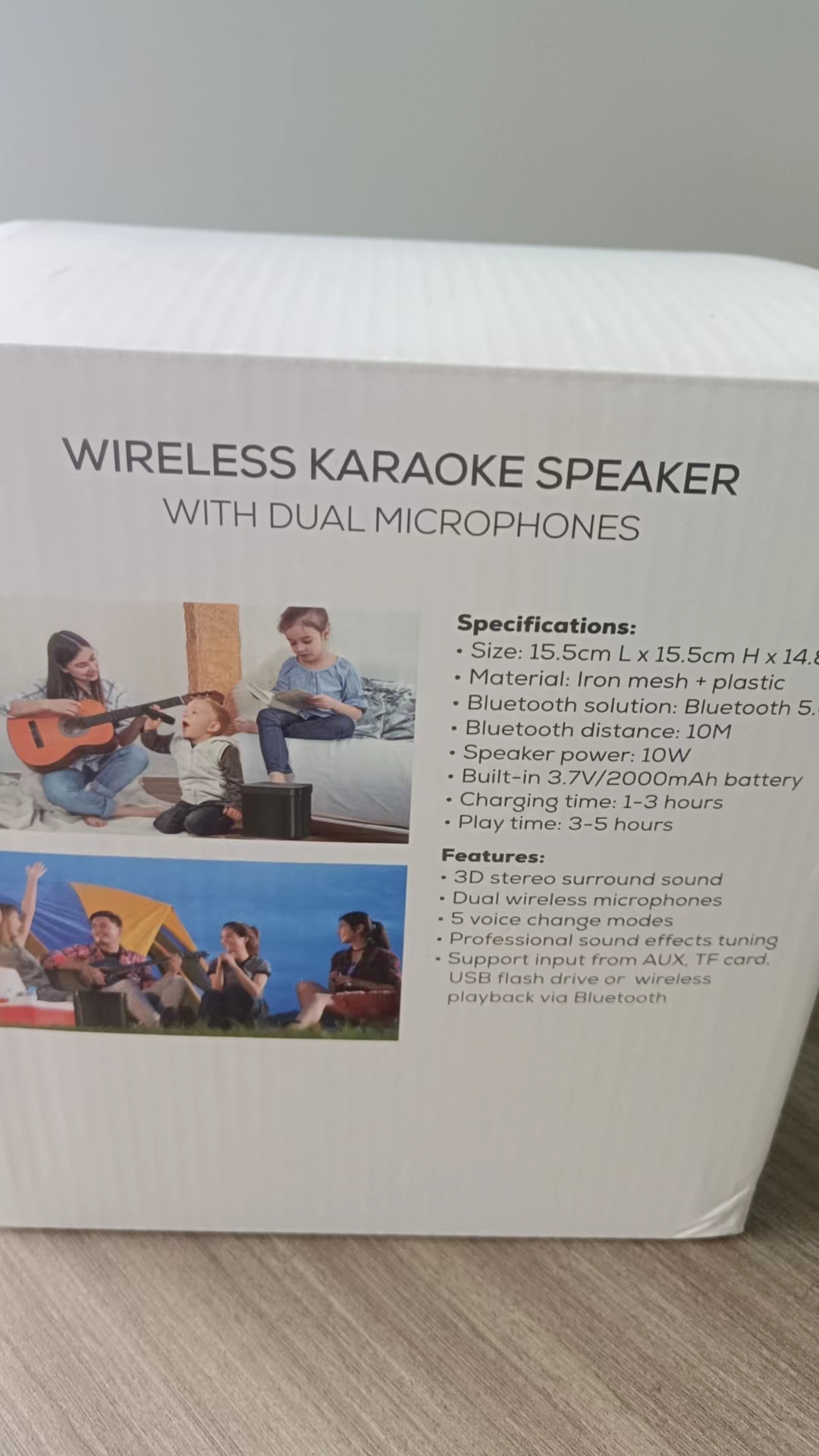 COD 3D Stereo Amplifier Speaker Wireless Karaoke Speaker Wireless ...