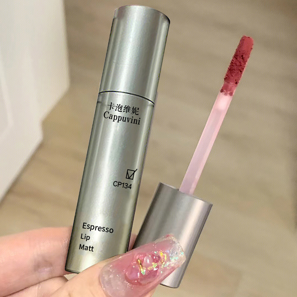 Cappuvini Matte Cream Lipstick Concentrated Lip Glaze Velvet Lip Glaze ...