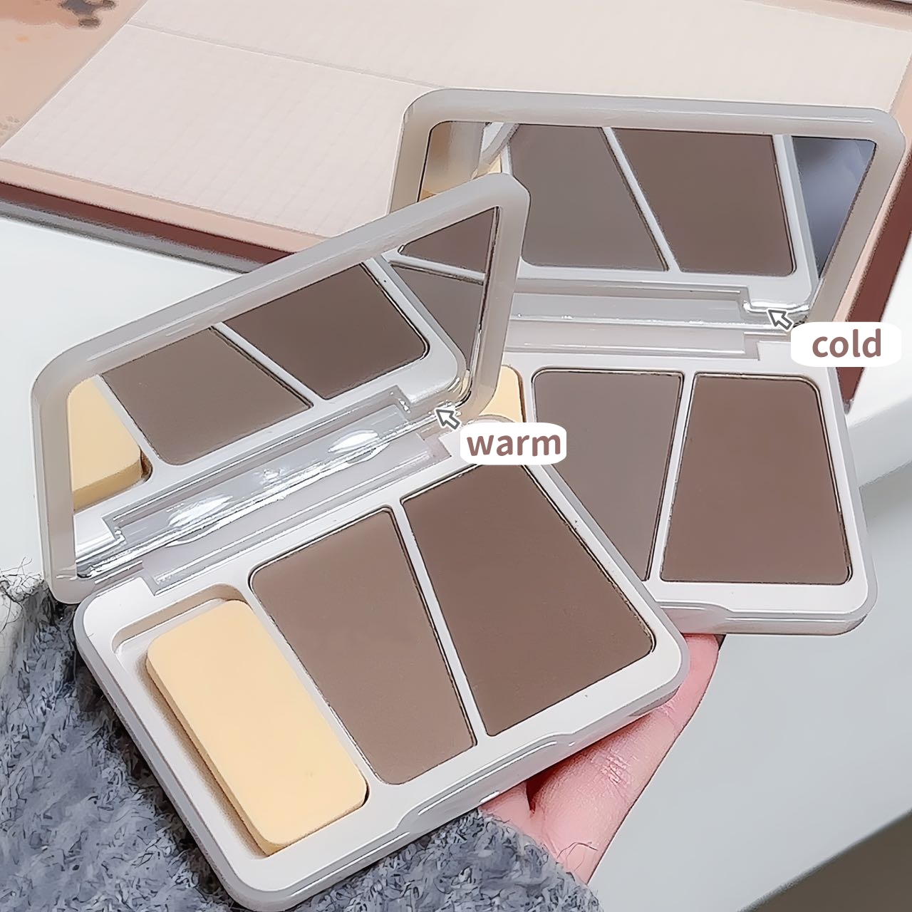 SWEET MINT Two Colors Matte Natural Contour Longwear Nose and Face ...