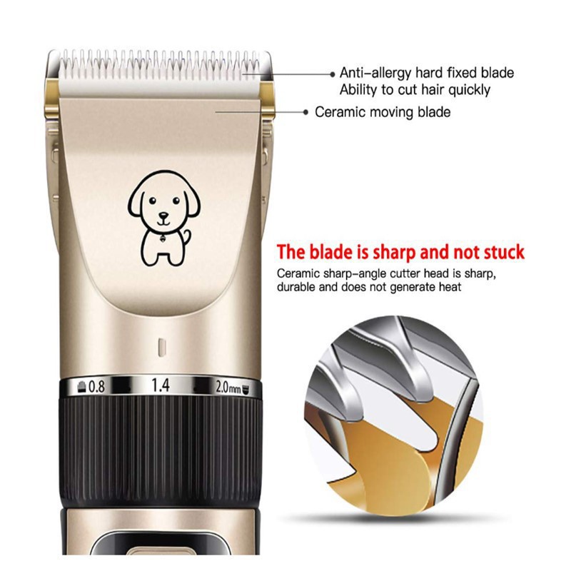 Dog Shaver Razor Set for Pet Grooming Dog razor Hair Trimmer Dog ...