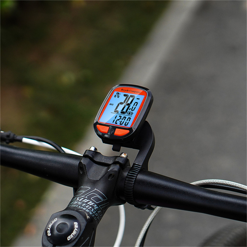 CNC Bike Accessories Bicycle Computer Wireless Cycling Speedometer ...