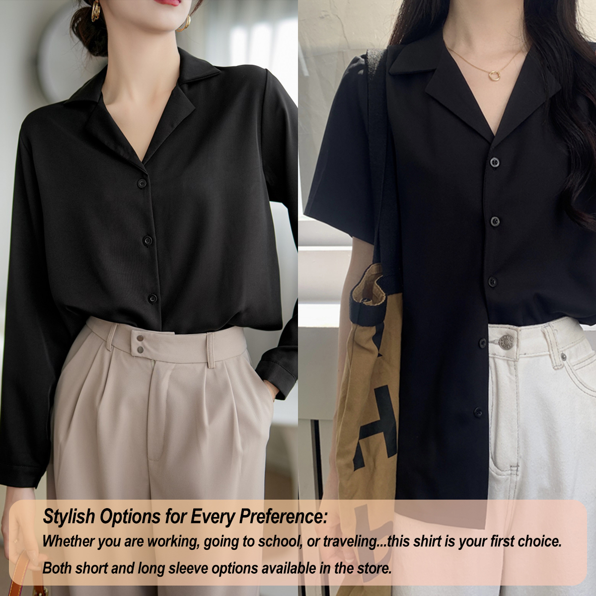 Long Sleeve Geometric Regular Blouse kmy10531
