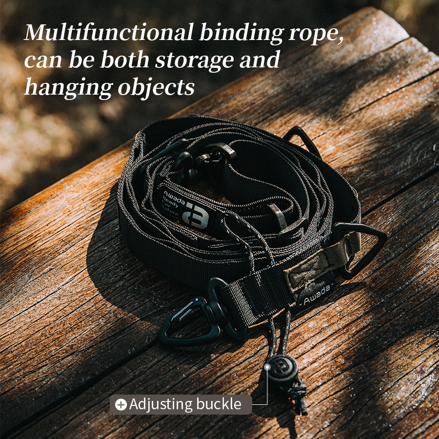 Awada Versatile Outdoor Camping Hanging Rope Multi-Functional ...