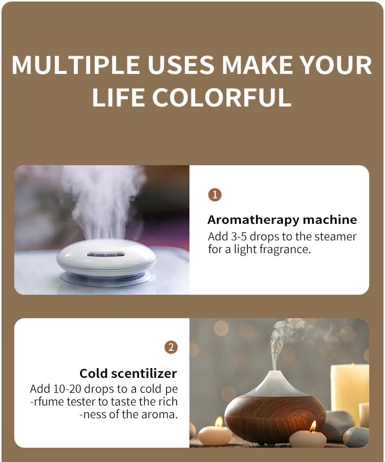 Soothing Sleep Aromatherapy Essential Oil Set (10ml, Water-Soluble, Humidifier Use) main image 0