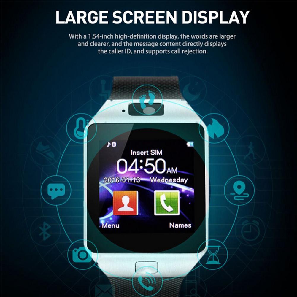 Bluetooth Smart Watch DZ09 Phone call support SIM Card Android ...