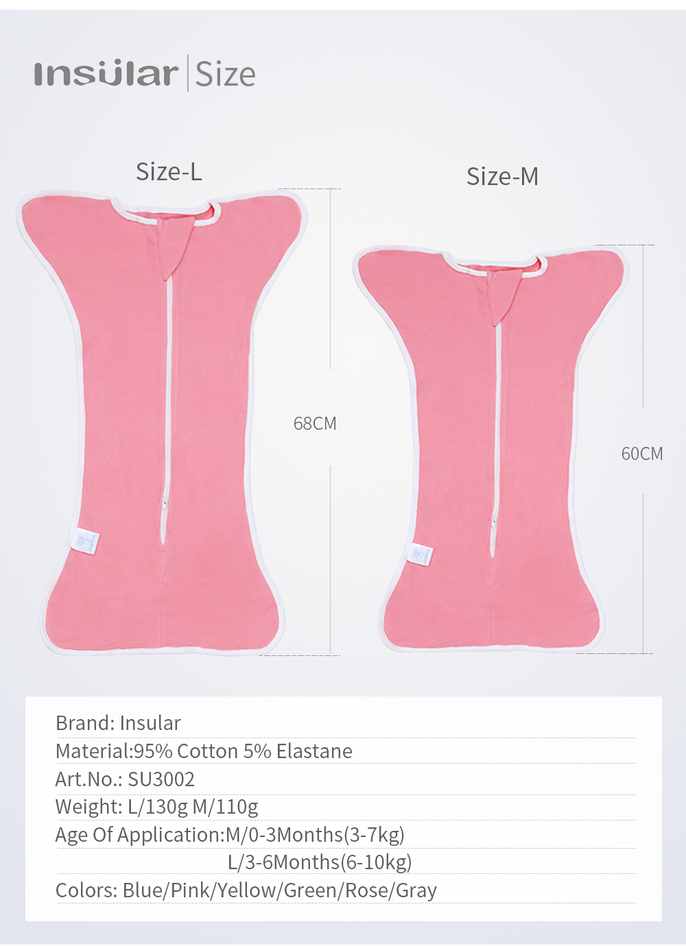 Insular Baby Pure Cotton Quilt Wrap Swaddling Towel Newborn Swaddling