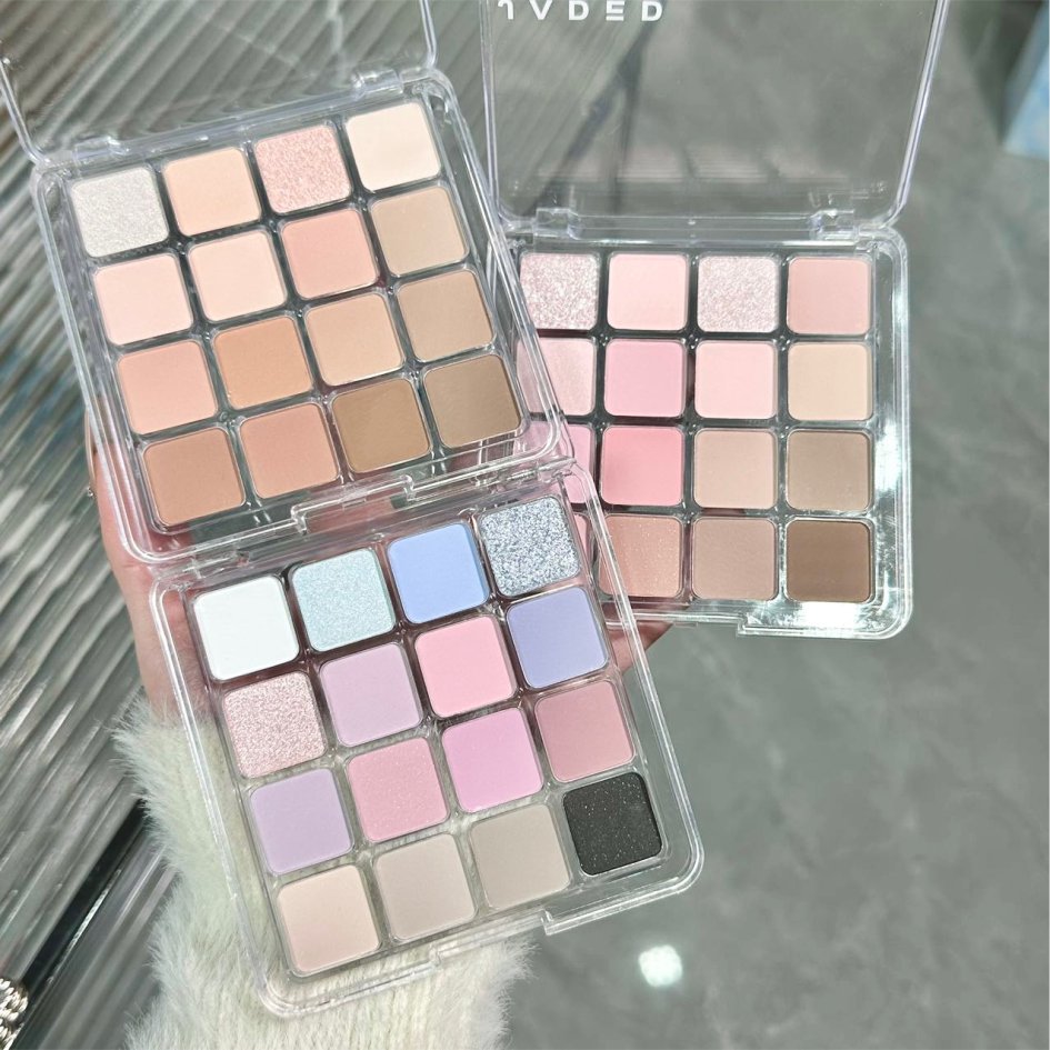 JADED 16 colors eyeshadow palette matte eye shadow light pearlescent ...